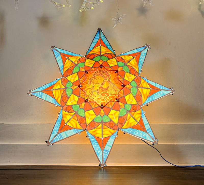 Colorful Star Lantern - DecorationWoodWander Manufacturing