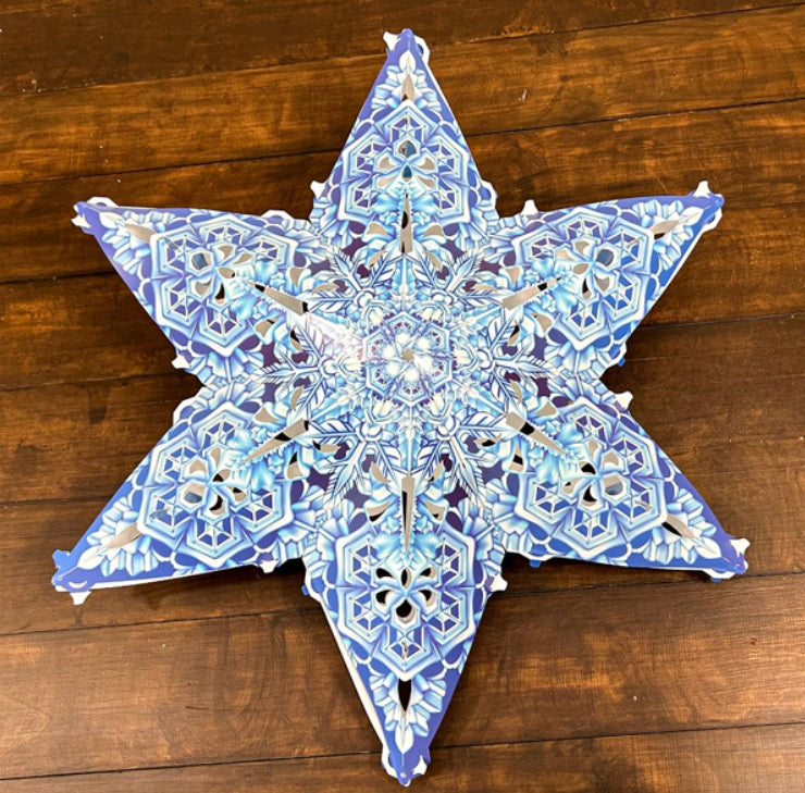 Blue Sea Star Lantern - DecorationWoodWander Manufacturing