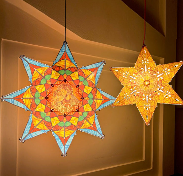 Colorful Star Lantern - DecorationWoodWander Manufacturing