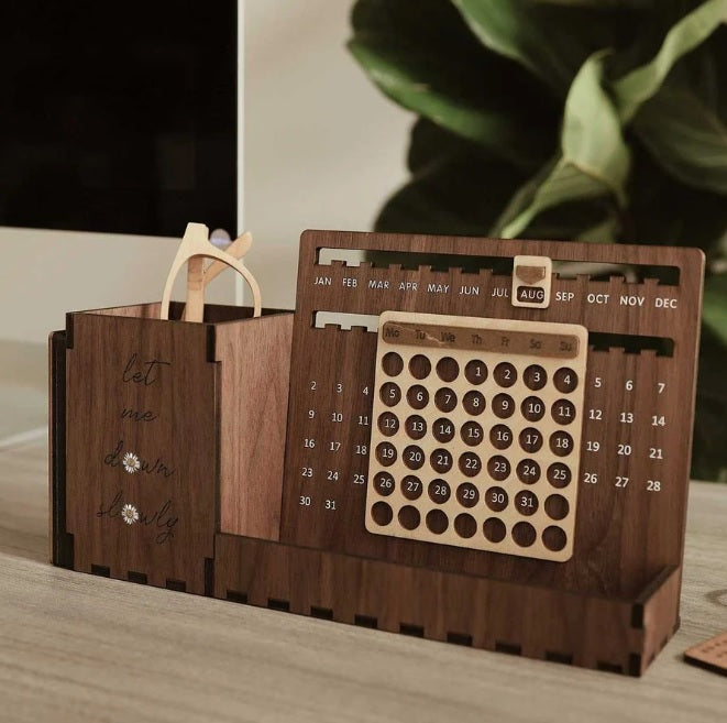 DIY Wooden Perpetual Calendar Ver 2WoodWander Manufacturing