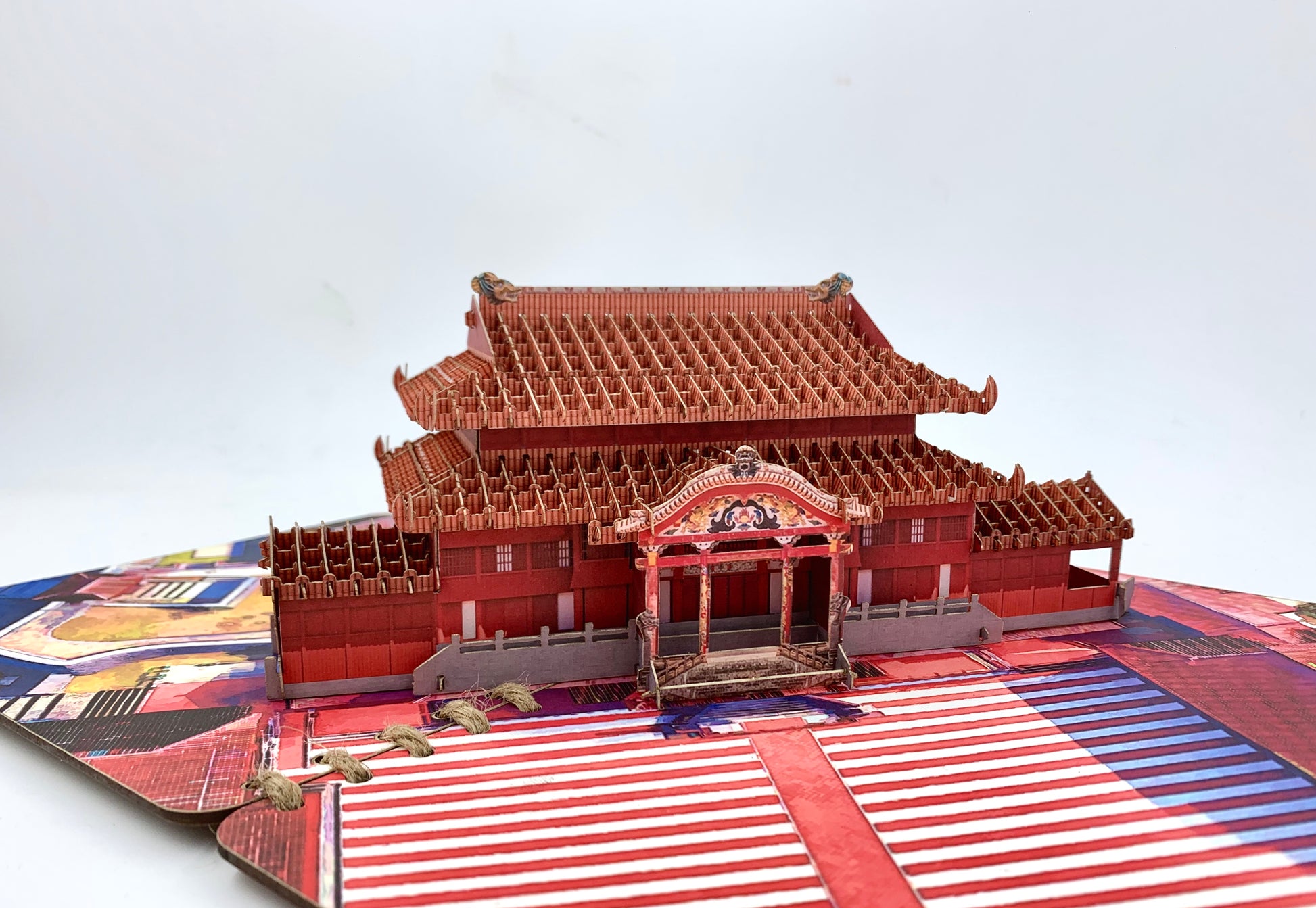 3D Shuri Castle Popup BookWoodWander Manufacturing