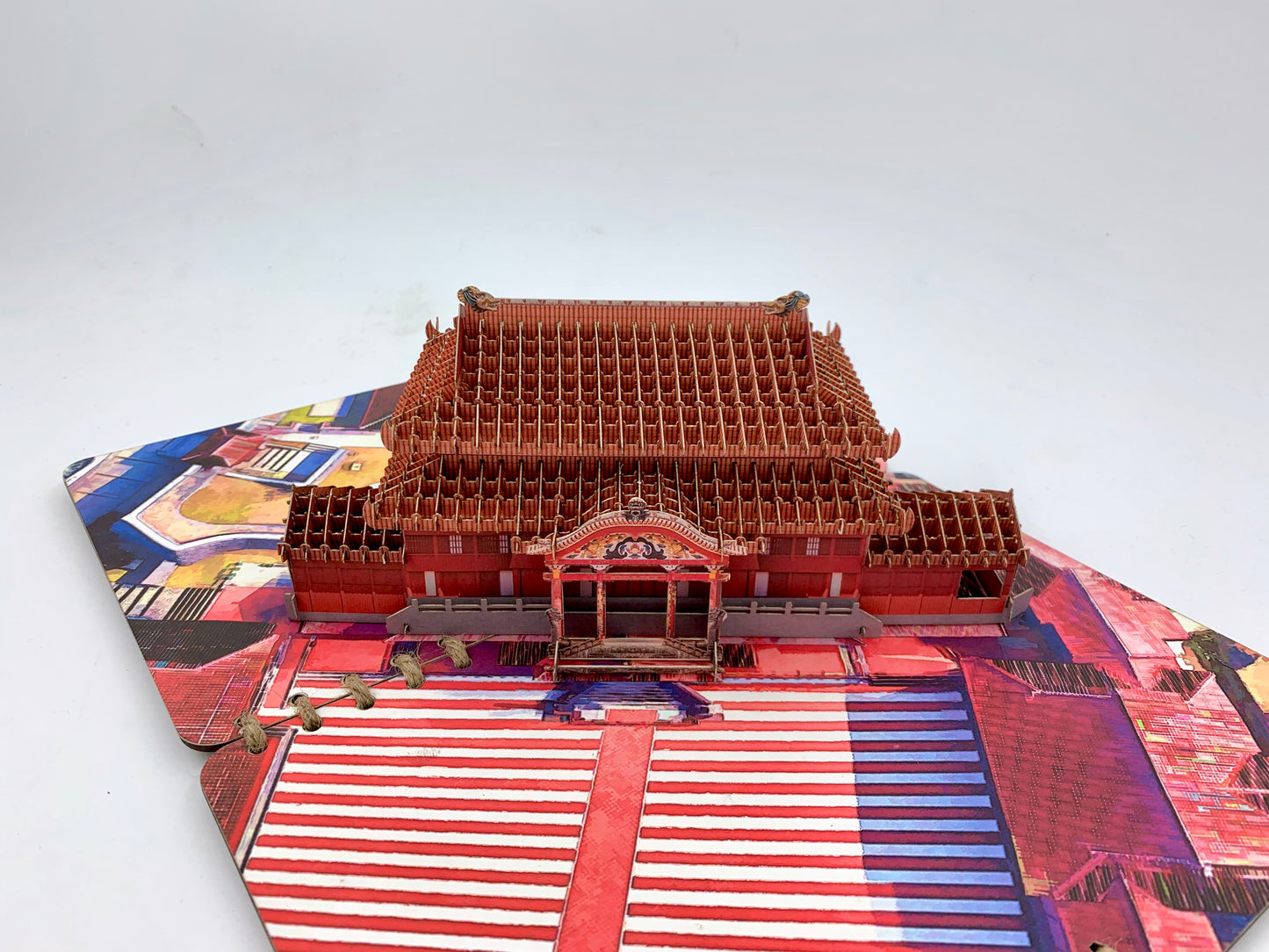 3D Shuri Castle Popup BookWoodWander Manufacturing