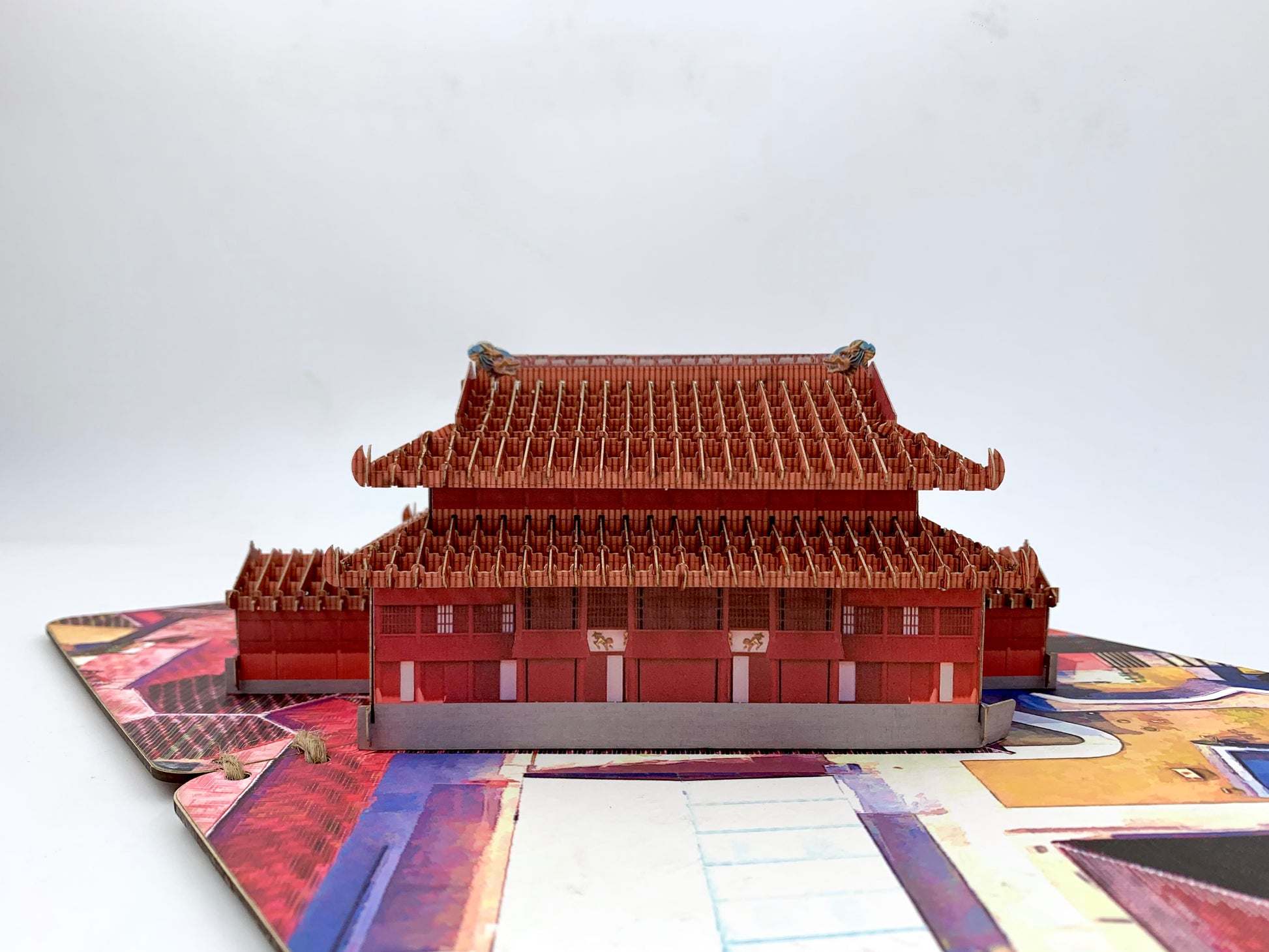 3D Shuri Castle Popup BookWoodWander Manufacturing