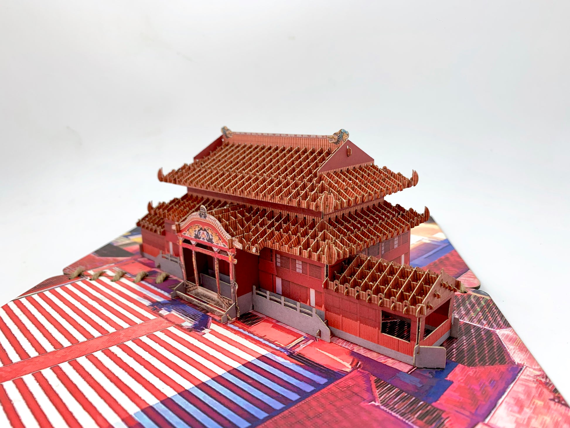 3D Shuri Castle Popup BookWoodWander Manufacturing