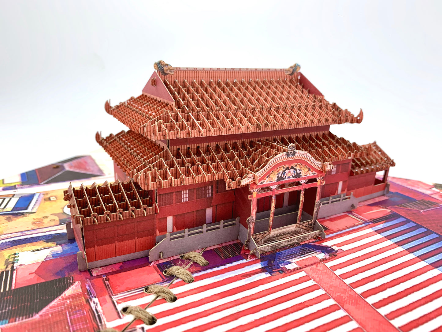 3D Shuri Castle Popup BookWoodWander Manufacturing