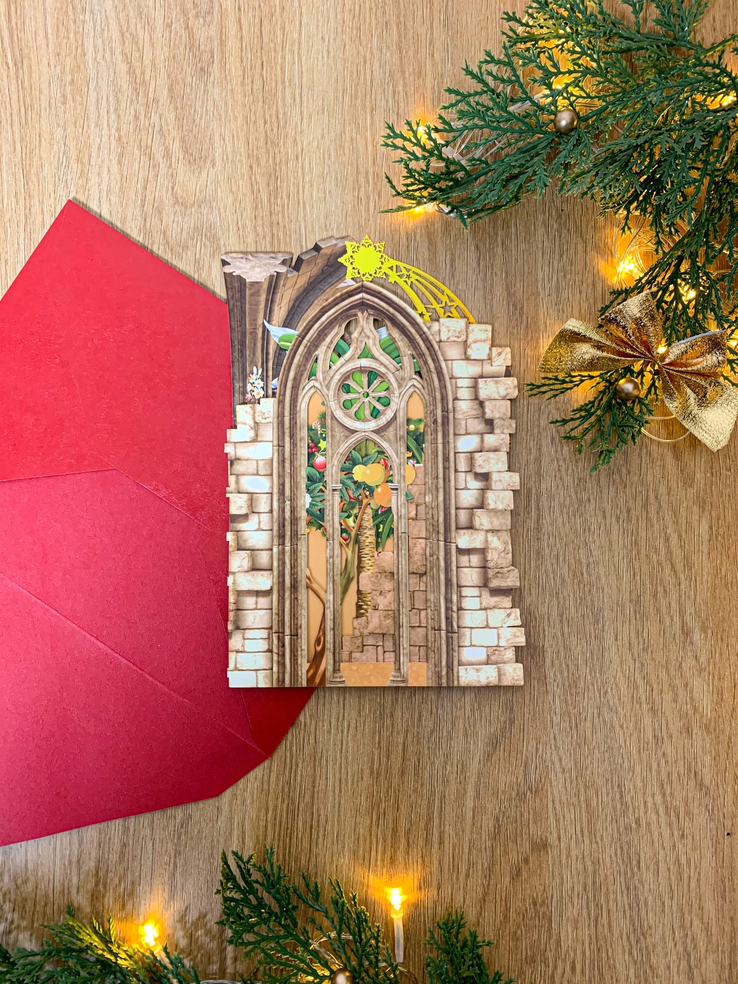 3D Holy Night Popup CardWoodWander Manufacturing