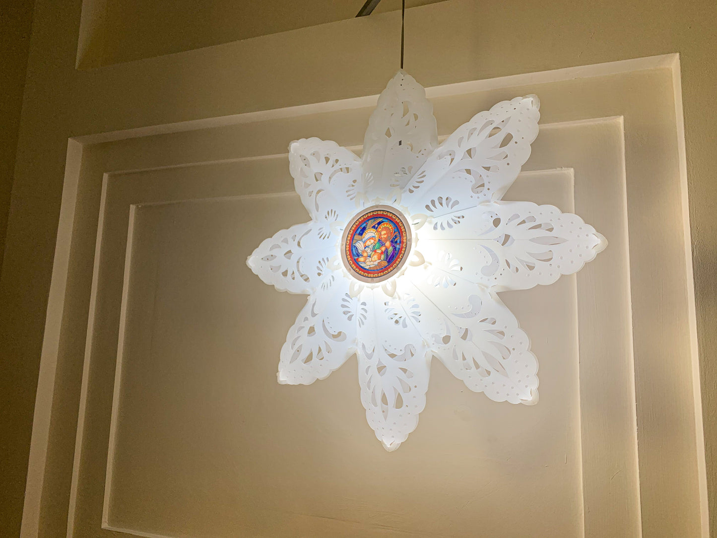 Plastic Snowflake Lantern - DecorationWoodWander Manufacturing