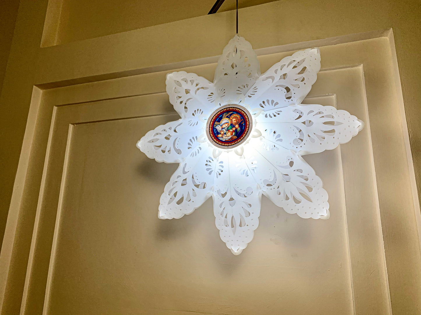 Plastic Snowflake Lantern - DecorationWoodWander Manufacturing