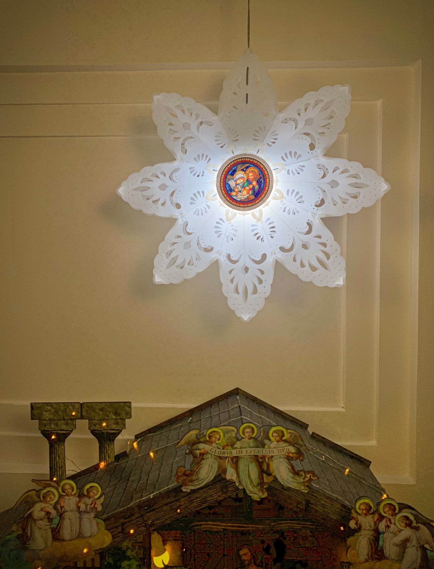 Plastic Snowflake Lantern - DecorationWoodWander Manufacturing