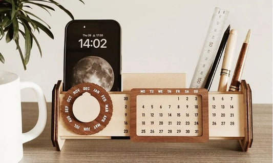 DIY Wooden Perpetual CalendarWoodWander Manufacturing