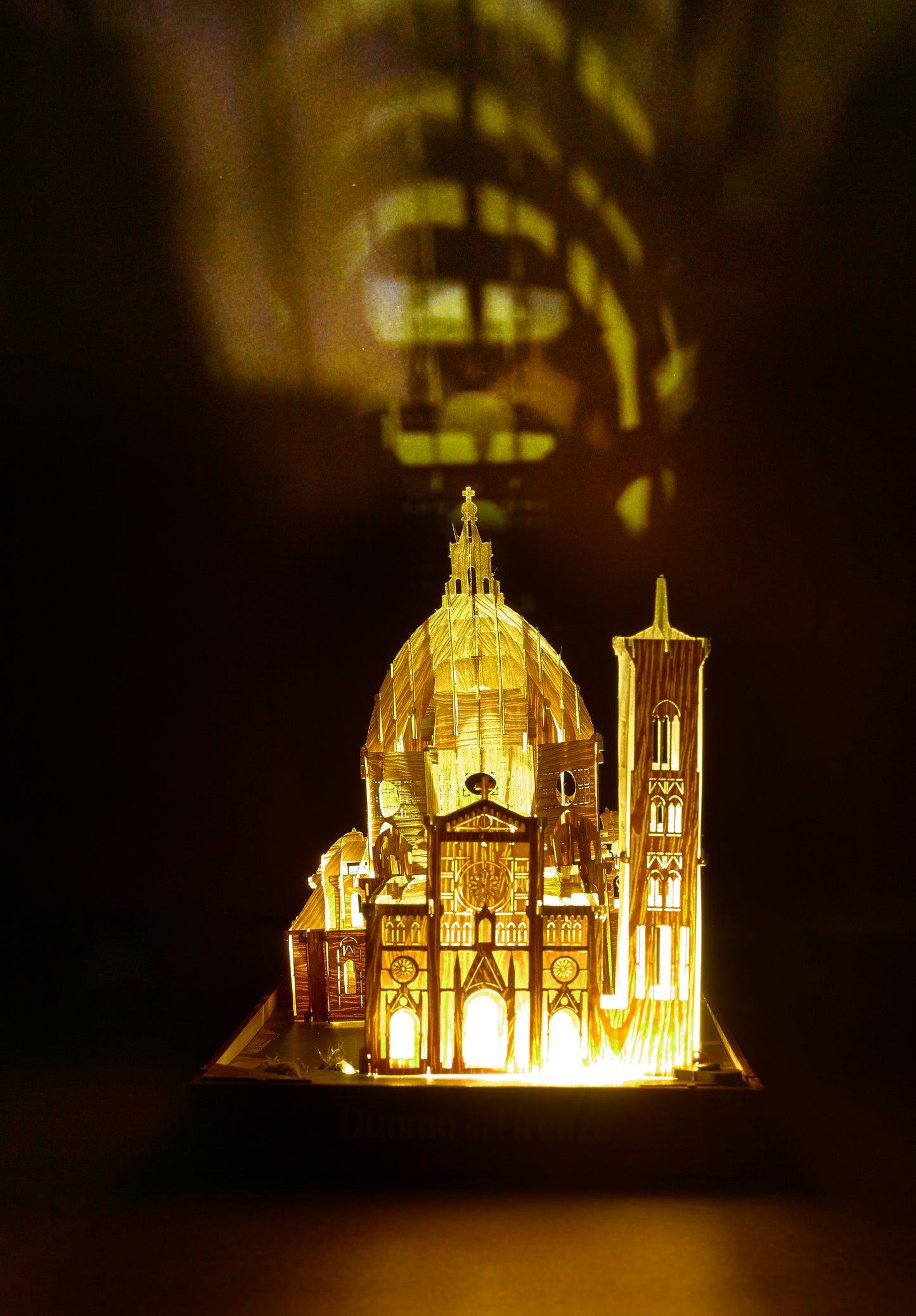 3D Duomo Firenze Popup with LightsWoodWander Manufacturing